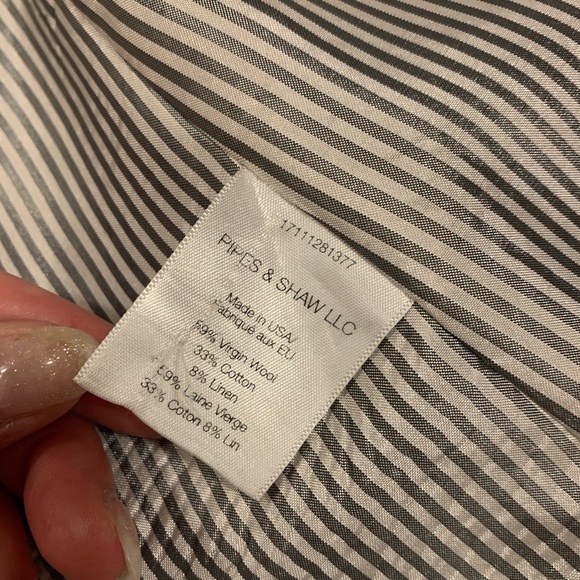 Veronica Beard brown plaid blazer with ruched sleeves - Picture 9 of 11